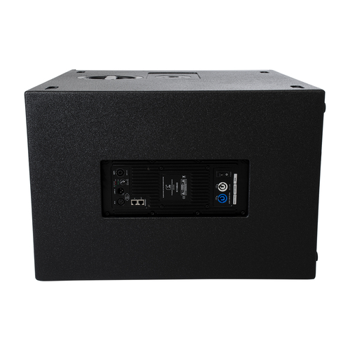 GLOBOSTAR® FDB K118BAS 98028 Επιδαπέδιο Ενεργό Αυτοενισχυόμενο PA Subwoofer Κολωνάτο Σύστημα με Ψηφιακό Ενισχυτή DSP SA2.68 AC 220V/50-60Hz - 600W RMS/4Ω + 600W RMS/4Ω (2400W Peak) - 1 x 18 Inches LF - IP20 - Μαύρο - Μ47.5 x Π71 x Υ70cm - 2 Χρόνια Εγγύηση