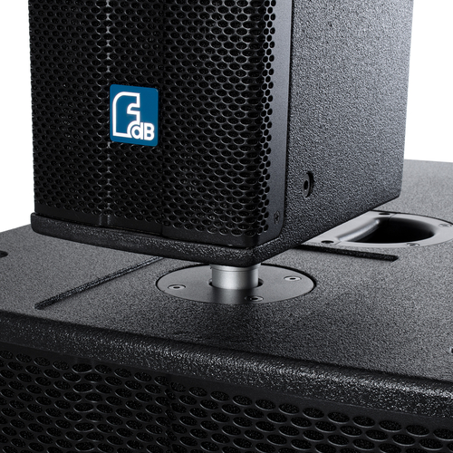 GLOBOSTAR® FDB K118BAS 98028 Επιδαπέδιο Ενεργό Αυτοενισχυόμενο PA Subwoofer Κολωνάτο Σύστημα με Ψηφιακό Ενισχυτή DSP SA2.68 AC 220V/50-60Hz - 600W RMS/4Ω + 600W RMS/4Ω (2400W Peak) - 1 x 18 Inches LF - IP20 - Μαύρο - Μ47.5 x Π71 x Υ70cm - 2 Χρόνια Εγγύηση