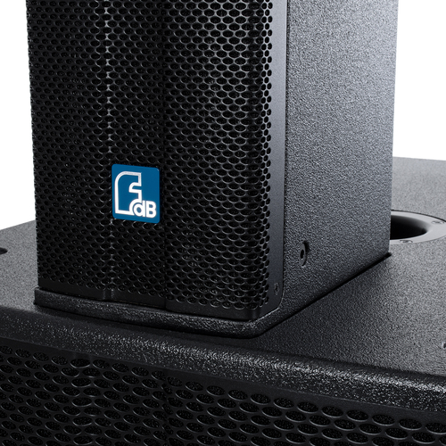 GLOBOSTAR® FDB K118BAS 98028 Επιδαπέδιο Ενεργό Αυτοενισχυόμενο PA Subwoofer Κολωνάτο Σύστημα με Ψηφιακό Ενισχυτή DSP SA2.68 AC 220V/50-60Hz - 600W RMS/4Ω + 600W RMS/4Ω (2400W Peak) - 1 x 18 Inches LF - IP20 - Μαύρο - Μ47.5 x Π71 x Υ70cm - 2 Χρόνια Εγγύηση