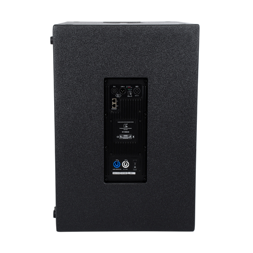 GLOBOSTAR® FDB K118BAS 98028 Επιδαπέδιο Ενεργό Αυτοενισχυόμενο PA Subwoofer Κολωνάτο Σύστημα με Ψηφιακό Ενισχυτή DSP SA2.68 AC 220V/50-60Hz - 600W RMS/4Ω + 600W RMS/4Ω (2400W Peak) - 1 x 18 Inches LF - IP20 - Μαύρο - Μ47.5 x Π71 x Υ70cm - 2 Χρόνια Εγγύηση