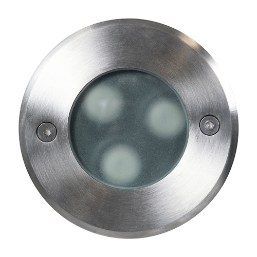 GloboStar® UNDERWATER-GUNE 90406 Υποβρύχιο Χωνευτό Φωτιστικό Σποτ Ειδικό για Σιντριβάνια LED 12W 1020lm 60° DC 24V Αδιάβροχο IP68 Φ10 x Υ7.5cm RGBW DMX512 - Ανοξείδωτο Ατσάλι - 3 Years Warranty