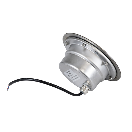 GLOBOSTAR® UNDERWATER-YUNI 90417 Υποβρύχιο Χωνευτό Σποτ για Σιντριβάνια/Πισίνες LED 6W 540lm 30° DC 24V Αδιάβροχο IP68 Θερμό Λευκό 2700K Dimmable - Ανοξείδωτο Ατσάλι 304 - Φ15 x Υ10cm / Q14cm - 3 Χρόνια Εγγύηση