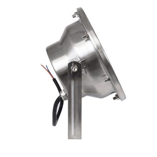 GLOBOSTAR® UNDERWATER-JERRY 90424 Υποβρύχιο Επιφανειακό Σποτ για Σιντριβάνια/Πισίνες LED 12W 1200lm 30° DC 24V Αδιάβροχο IP68 Ψυχρό Λευκό 6000K Dimmable - Ανοξείδωτο Ατσάλι 304 - Μ14.5 x Π7 x Υ19cm - 3 Χρόνια Εγγύηση