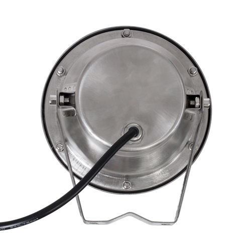 GLOBOSTAR® UNDERWATER-JERRY 90424 Υποβρύχιο Επιφανειακό Σποτ για Σιντριβάνια/Πισίνες LED 12W 1200lm 30° DC 24V Αδιάβροχο IP68 Ψυχρό Λευκό 6000K Dimmable - Ανοξείδωτο Ατσάλι 304 - Μ14.5 x Π7 x Υ19cm - 3 Χρόνια Εγγύηση