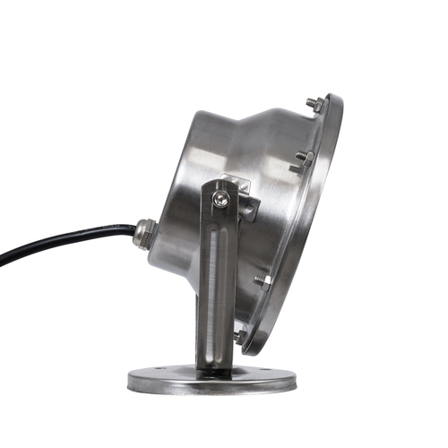 GLOBOSTAR® UNDERWATER-DENIS 90429 Υποβρύχιος Προβολέας Σποτ για Σιντριβάνια/Πισίνες LED 12W 1080lm 30° DC 24V Αδιάβροχο IP68 Θερμό Λευκό 2700K Dimmable - Ανοξείδωτο Ατσάλι 304 - Μ14.5 x Π7 x Υ17cm - 3 Χρόνια Εγγύηση