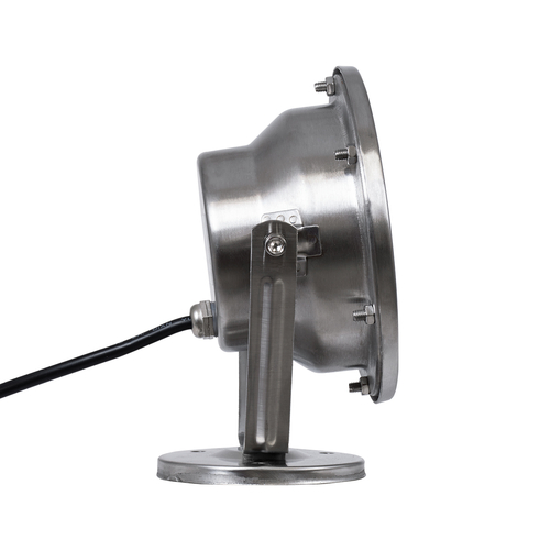 GLOBOSTAR® UNDERWATER-DENIS 90430 Υποβρύχιος Προβολέας Σποτ για Σιντριβάνια/Πισίνες LED 12W 1200lm 30° DC 24V Αδιάβροχο IP68 Ψυχρό Λευκό 6000K Dimmable - Ανοξείδωτο Ατσάλι 304 - Μ14.5 x Π7 x Υ17cm - 3 Χρόνια Εγγύηση