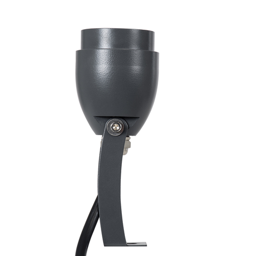 GLOBOSTAR® TREEGAL 90460 Φωτιστικό Σποτ για Φυτά - Δέντρα με Βάση Μπετού & Κορμού LED 3W 315lm 15° DC 24V Αδιάβροχο IP67 Ultra Θερμό Λευκό 2200K Dimmable - Bridgelux SMD Chip - Γκρι Ανθρακί - Μ5 x Π5 x Υ14.7cm - 3 Χρόνια Εγγύηση