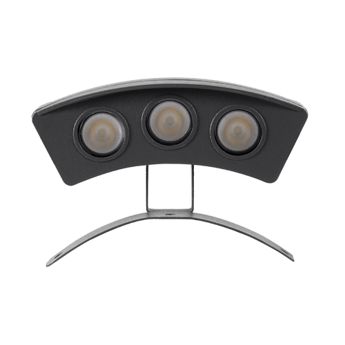 GLOBOSTAR® TREEPLANTE 90516 Κυρτή Μπάρα Φωτισμού Wall Washer για Φυτά - Δέντρα LED 3W 285lm 15° DC 24V Αδιάβροχο IP67 Φυσικό Λευκό 4500K Dimmable - Bridgelux SMD Chip - Γκρι Ανθρακί - Μ11 x Π3 x Υ8.2cm - 3 Χρόνια Εγγύηση