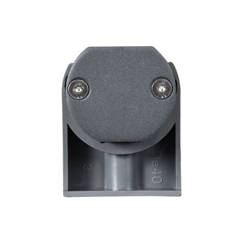 GLOBOSTAR® WINDOWBARI 90539 Φωτιστικό Ανάδειξης Παραθύρων LED 12W 960lm 8° x 180° DC 24V Αδιάβροχο IP67 Μπλε Dimmable - CREE XPE Chip - Γκρι Ανθρακί - Μ30 x Π4 x Υ3.5cm - 3 Χρόνια Εγγύηση