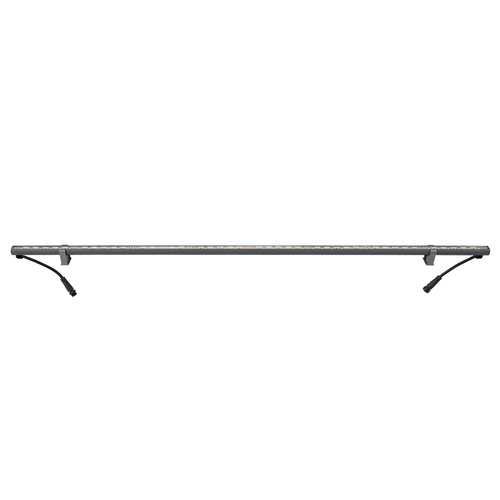 GLOBOSTAR® WASHERSTELLAR 90574 Μπάρα Φωτισμού Wall Washer LED 12W 1260lm 30° DC 24V Αδιάβροχο IP65 Ultra Θερμό Λευκό 2200K Dimmable - Bridgelux SMD Chip - Γκρι Ανθρακί - Μ100 x Π2 x Υ1.8cm - 3 Χρόνια Εγγύηση