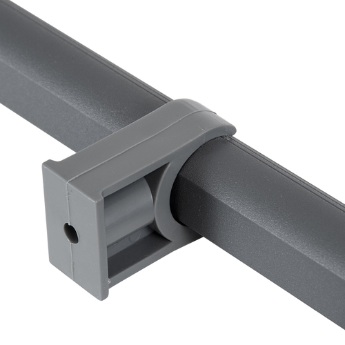 GLOBOSTAR® WASHERSTELLAR 90574 Μπάρα Φωτισμού Wall Washer LED 12W 1260lm 30° DC 24V Αδιάβροχο IP65 Ultra Θερμό Λευκό 2200K Dimmable - Bridgelux SMD Chip - Γκρι Ανθρακί - Μ100 x Π2 x Υ1.8cm - 3 Χρόνια Εγγύηση