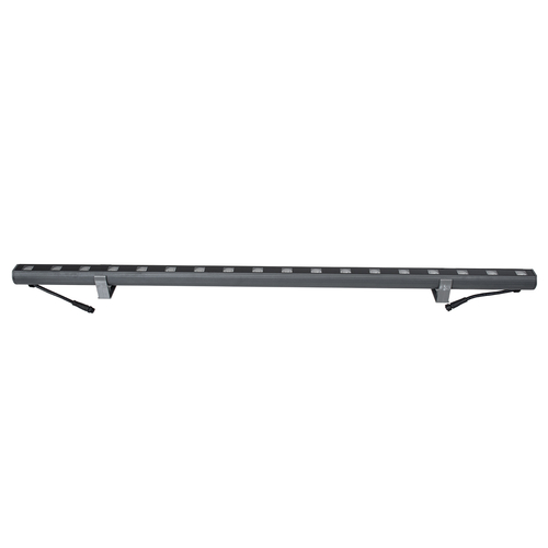 GLOBOSTAR® WASHERPANDA 90578 Μπάρα Φωτισμού Wall Washer LED 18W 1890lm 15° DC 24V Αδιάβροχο IP65 Ultra Θερμό Λευκό 2200K Dimmable - Bridgelux SMD Chip - Γκρι Ανθρακί - Μ100 x Π4 x Υ3.5cm - 3 Χρόνια Εγγύηση