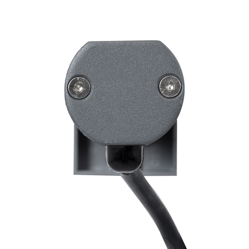 GLOBOSTAR® WASHERPANDA 90578 Μπάρα Φωτισμού Wall Washer LED 18W 1890lm 15° DC 24V Αδιάβροχο IP65 Ultra Θερμό Λευκό 2200K Dimmable - Bridgelux SMD Chip - Γκρι Ανθρακί - Μ100 x Π4 x Υ3.5cm - 3 Χρόνια Εγγύηση