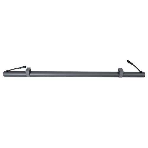 GLOBOSTAR® WASHERPANDA 90584 Μπάρα Φωτισμού Wall Washer LED 36W 4140lm 15° DC 24V Αδιάβροχο IP67 Φυσικό Λευκό 4500K Dimmable - Bridgelux SMD Chip - Γκρι Ανθρακί - Μ100 x Π4 x Υ3.5cm - 3 Χρόνια Εγγύηση