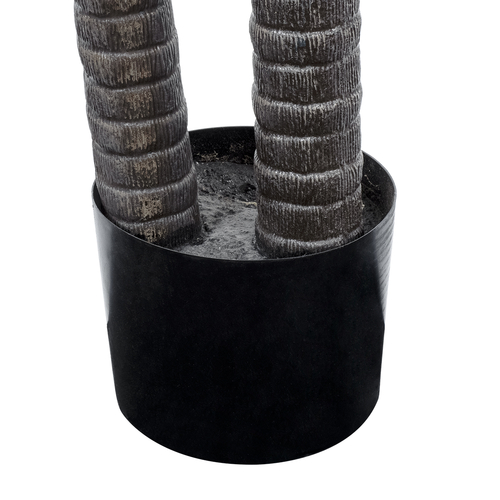 GloboStar® Artificial Garden PALM TREE 20086 Τεχνητό Διακοσμητικό Φυτό Φοινικόδεντρο Βεντάλια Υ300cm