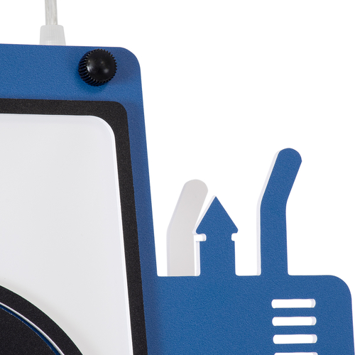 GLOBOSTAR® TRACTOR 61580 Παιδικό Κρεμαστό Φωτιστικό Οροφής με Ντουί 1 x E27 AC 220-240V IP20 - Πολύχρωμο - Μ40 x Π15.5 x Υ26.5cm