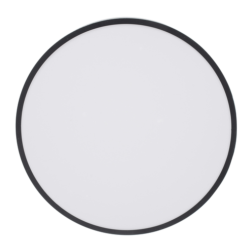 GLOBOSTAR® BURTON 61200 Μοντέρνο Κρεμαστό Φωτιστικό Οροφής LED 67W 7370lm 120° AC 220-240V IP20 Ρυθμιζόμενο Λευκό CCT με Χειριστήριο από 2700K έως 6000K Dimmable - Lumileds SMD Chip - Μαύρο Ματ - Μ40 x Π40 x Υ8cm - 3 Χρόνια Εγγύηση