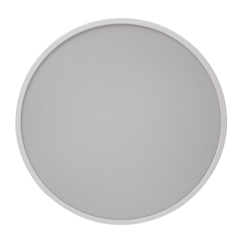 GLOBOSTAR® BURTON 61201 Μοντέρνο Κρεμαστό Φωτιστικό Οροφής LED 67W 7370lm 120° AC 220-240V IP20 Ρυθμιζόμενο Λευκό CCT με Χειριστήριο από 2700K έως 6000K Dimmable - Lumileds SMD Chip - Λευκό Ματ - Μ40 x Π40 x Υ8cm - 3 Χρόνια Εγγύηση