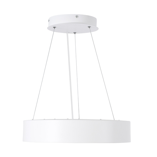 GLOBOSTAR® BURTON 61201-S Μοντέρνο Φωτιστικό Οροφής LED 67W 7370lm 120° AC 220-240V IP20 Ρυθμιζόμενο Λευκό CCT με Χειριστήριο από 2700K έως 6000K Dimmable - Lumileds SMD Chip - Λευκό Ματ - Μ40 x Π40 x Υ8cm - 3 Χρόνια Εγγύηση