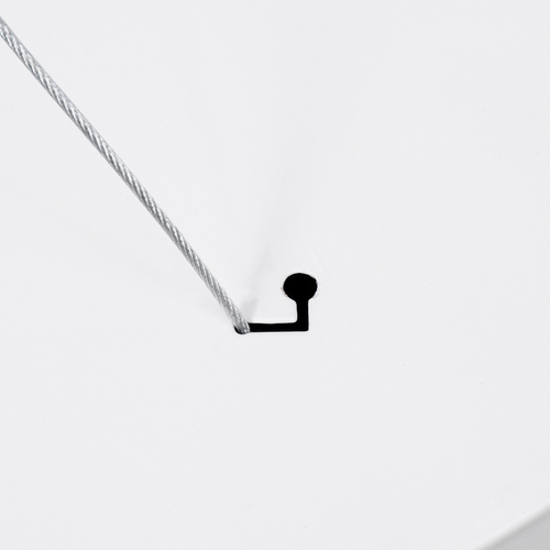 GLOBOSTAR® BURTON 61201 Μοντέρνο Κρεμαστό Φωτιστικό Οροφής LED 67W 7370lm 120° AC 220-240V IP20 Ρυθμιζόμενο Λευκό CCT με Χειριστήριο από 2700K έως 6000K Dimmable - Lumileds SMD Chip - Λευκό Ματ - Μ40 x Π40 x Υ8cm - 3 Χρόνια Εγγύηση