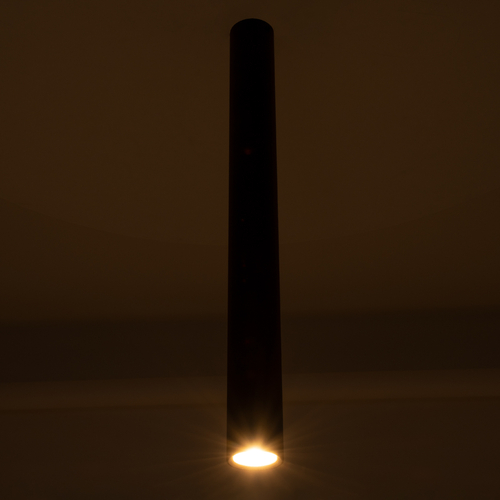 kelvo® DUCT 61620 Φωτιστικό Downlight Σποτ για Λάμπα MR16 με Ντουί 1 x GU10 AC 220-240V IP20 - Μαύρο Ματ - Μ6 x Π6 x Υ60cm