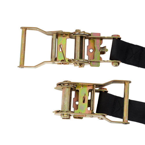 GLOBOSTAR® TREEBASE 90477 Ιμάντας με Καστάνια για Τοποθέτηση Φωτιστικών Σποτ σε κορμό Φυτών & Δέντρων - Μαύρο & Χρυσό - Μ50 x Π7.5 x Υ5cm