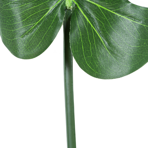 GloboStar® Artificial Garden MONSTERA LEAF 20222 - Τεχνητό Διακοσμητικό Φύλο Μονστέρας Π28 x Υ83cm