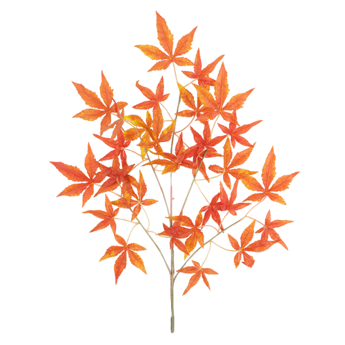 GloboStar® Artificial Garden MAPLE BRANCH 20230 10 x Τεχνητά Διακοσμητικά Κλαδία Σφένδαμου Π55 x Υ60cm