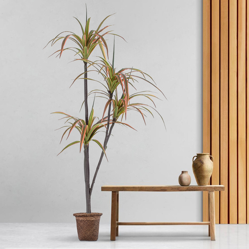 GloboStar® Artificial Garden DRAGON BLOOD TREE 20372 - Τεχνητό Διακοσμητικό Φυτό Δράκαινα Υ180cm