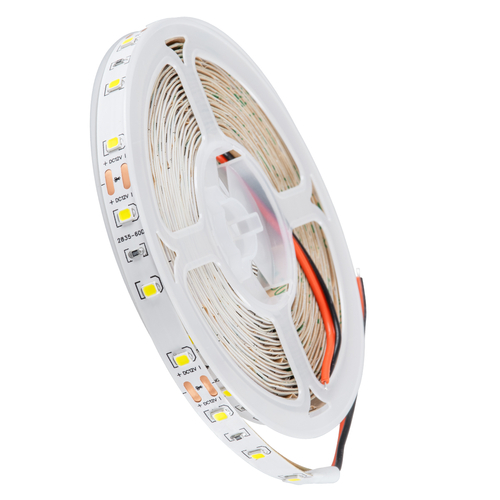 GLOBOSTAR® LILAC 70140 Ταινία LED 6W/m 660lm/m 120° DC 12V IP20 60 x SMD2835 Chip/m Ψυχρό Λευκό 6000K Dimmable - Μ500 x Π0.8 x Υ0.1cm - Ρολό 5 Μέτρων - 5 Χρόνια Εγγύηση