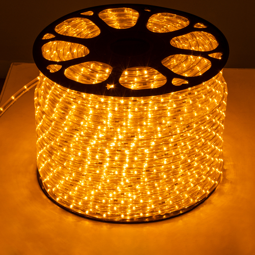 GLOBOSTAR® LIGHTUBE 70603 Φωτοσωλήνας LED 3.9W/m 137lm/m 360° DC 220-240V Αδιάβροχο IP65 36 x Diode Chip/m Ultra Θερμό Λευκό 2200K Dimmable - Μ100 x Π1.2 x Υ1.2cm - 2 Χρόνια Εγγύηση