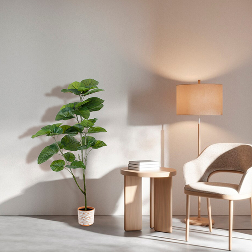 GloboStar® Artificial Garden FICUS RELIGIOSA TREE 20378 Τεχνητό Διακοσμητικό Φυτό Ιερή Συκή Υ150cm