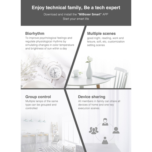 GloboStar® 71437 WL1-P75V24 Mi-BOXER DC Smart Wifi & RF 2.4Ghz & Push Dimming Power Supply Τροφοδοτικό SELV & Controller / Dimmer All in One AC100-240V σε DC 24V 1 x 3A 75W - Max 3A 75W - IP20 Μ19 x Π5.5 x Υ3.2cm - 5 Years Warranty