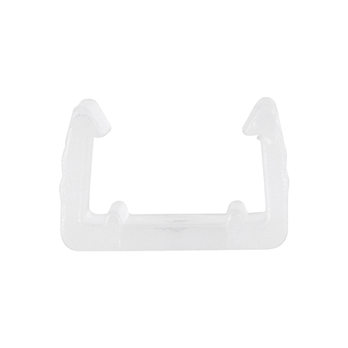 GloboStar® 70529 Πλαστική PVC Βάση Στήριξης για Όλες τις Πολύχρωμες RGB EPISTAR Slim Ταινίες LED Μονής Σειράς DC 230V IP68 - Μ1.5 x Π1.6 x Υ1.1cm