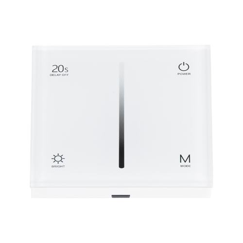 GloboStar® 71452 S1-T SKYDANCE AC Smart RF 2.4Ghz & Αφής - Touch Triac Dimming AC100-240V σε AC100-240V 1 x 1.5A 360W - Max 1.5A 360W - IP20 - Λευκό Σώμα - Μ8.5 x Π8.5 x Υ3.2cm - 5 Years Warranty