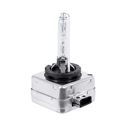 GLOBOSTAR® HID 84030 Λάμπα Xenon D1S Super Vision Υψηλής Φωτεινότητας +60% CANbus E1 ECER37 55W/110W 5000lm/10000lm 360° DC 12-24V Αδιάβροχο IP65 Ψυχρό Λευκό 6000K - Μ4.5 x Π5 x Υ8.5cm - Πακέτο 2 Τεμαχίων - 2 Χρόνια Εγγύηση