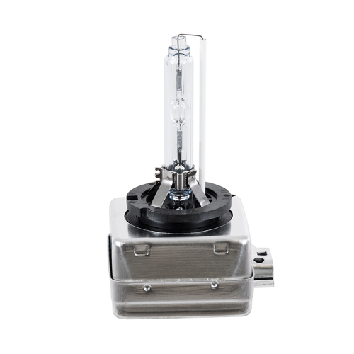 GLOBOSTAR® HID 84030 Λάμπα Xenon D1S Super Vision Υψηλής Φωτεινότητας +60% CANbus E1 ECER37 55W/110W 5000lm/10000lm 360° DC 12-24V Αδιάβροχο IP65 Ψυχρό Λευκό 6000K - Μ4.5 x Π5 x Υ8.5cm - Πακέτο 2 Τεμαχίων - 2 Χρόνια Εγγύηση