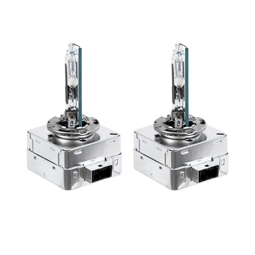 GLOBOSTAR® HID 84041 Λάμπα Xenon D1R Super Vision Υψηλής Φωτεινότητας +80% CANbus DOT ECER37 55W/110W 5000lm/10000lm 360° DC 12-24V Αδιάβροχο IP65 Ψυχρό Λευκό 6000K - Μ4 x Π5 x Υ8cm - Πακέτο 2 Τεμαχίων - 2 Χρόνια Εγγύηση