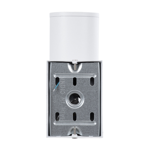 GLOBOSTAR® WALLY 77870 Μοντέρνο Φωτιστικό Τοίχου - Απλίκα με Ντουί 1 x GU10 AC 220-240V Αδιάβροχο IP65 - Λευκό Ματ - Μ6.4 x Π11 x Υ17cm