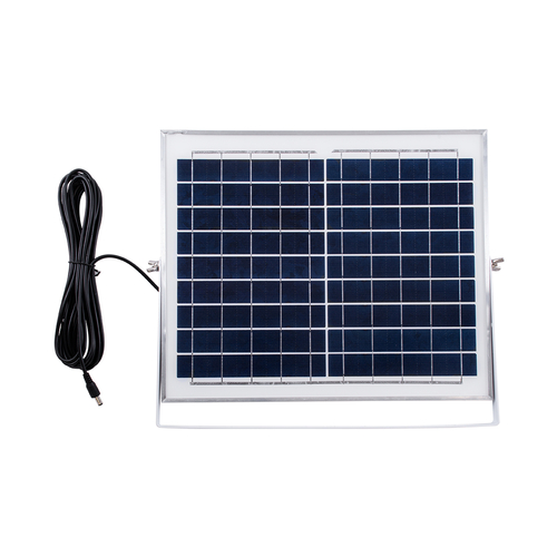 GloboStar® SOLARA-FAN 85355 Solar Fan Αυτόνομος Ηλιακός Επιδαπέδιος Ανεμιστήρας 25W 2 Λειτουργιών Ρεύματος με AC 220-240V ή με Φωτοβολταϊκό Panel 9V 12W & Επαναφορτιζόμενη Μπαταρία Li-ion 7.4V 4400mAh - 3 Ταχύτητες - Ενσωματωμένο USB 2.0 Charger Συσκευών - IP20 - Μ44 x Π37.5 x Υ132cm - Λευκό & Μπλε - 2 Years Warranty