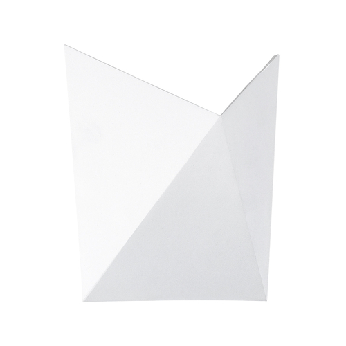 GLOBOSTAR® STEALTH 60521 Μοντέρνο Φωτιστικό Τοίχου - Απλίκα LED 10W 1100lm 60° AC 220-240V Αδιάβροχο IP65 Φυσικό Λευκό 4500K - Bridgelux COB Chip & TÜV SÜD Driver - Λευκό Ματ - Μ17 x Π7.5 x Υ17cm - 5 Χρόνια Εγγύηση