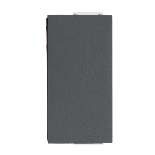 GLOBOSTAR® LINOR 60528 Μοντέρνο Φωτιστικό Τοίχου - Απλίκα LED 10W 1000lm 10° AC 220-240V Αδιάβροχο IP65 Θερμό Λευκό 2700K - Bridgelux COB Chip & TÜV SÜD Driver - Γκρι Ανθρακί Ματ - Μ12.5 x Π6 x Υ4cm - 5 Χρόνια Εγγύηση