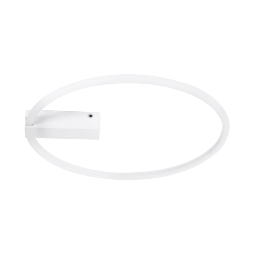 GLOBOSTAR® CINDERELLA 60981 Μοντέρνο Φωτιστικό Οροφής LED 30W 3360lm 360° AC 220-240V IP20 Ρυθμιζόμενο Λευκό CCT με Χειριστήριο από 2700K έως 6000K Dimmable - Lumileds SMD Chip - Λευκό Ματ - Μ50 x Π50 x Υ5cm - 3 Χρόνια Εγγύηση