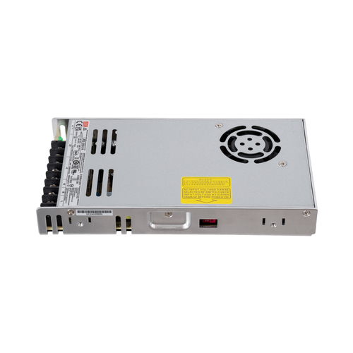 GLOBOSTAR® MEANWELL-LRS350-24 61531 Τροφοδοτικό/Μετασχηματιστής Class II PELV 350W 14.6A DC 24V IP20 - AC 220-240V σε DC 24V / Ρυθμιζόμενo από DC 21.6V έως DC 28.8V - Μ21.5 x Π11.5 x Υ3cm - 3 Χρόνια Εγγύηση