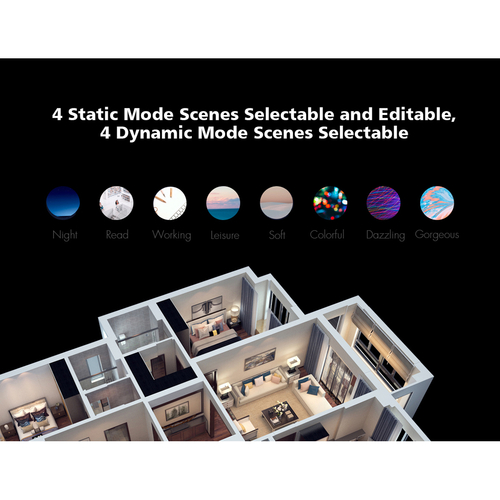 GLOBOSTAR® SKYDANCE-V5-L(WT) 71470 DC WiFi & RF 2.4Ghz & Push Dimmer / Controller με 5 x 6A 288W Κανάλια DC 12-48V 30A 1440W Max IP20 - WiFI & RF 2.4Ghz & Push Dimming - Μ18 x Π5.7 x Υ2.8cm - 5 Χρόνια Εγγύηση