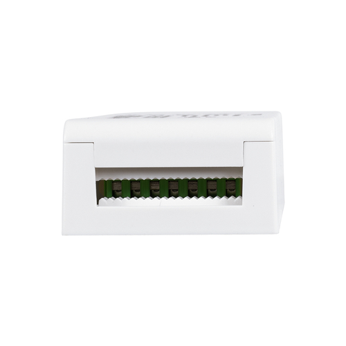 GLOBOSTAR® SKYDANCE-V5-L(WT) 71470 DC WiFi & RF 2.4Ghz & Push Dimmer / Controller με 5 x 6A 288W Κανάλια DC 12-48V 30A 1440W Max IP20 - WiFI & RF 2.4Ghz & Push Dimming - Μ18 x Π5.7 x Υ2.8cm - 5 Χρόνια Εγγύηση