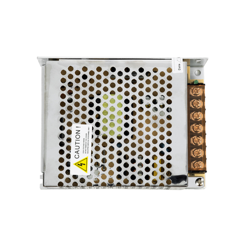 GLOBOSTAR® LUMIVOLT 73043 Τροφοδοτικό/Μετασχηματιστής PELV 120W 5A DC 24V IP20 - AC 220-240V σε DC 24V / Ρυθμιζόμενo από DC 22.5V έως DC 25.5V - Μ13 x Π10 x Υ4cm - 3 Χρόνια Εγγύηση