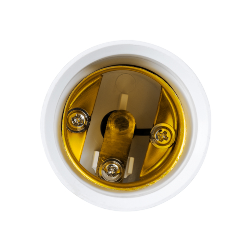 GLOBOSTAR® ADAPTOR 78980 Αντάπτορας/Επέκταση από Ντουί E27 σε E27 IP20 - Μ4 x Π4 x Υ6.5cm