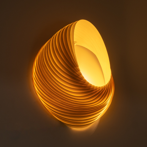 GLOBOSTAR® SALREL 02224 Boho Φωτιστικό Τοίχου - Απλίκα με Ντουί 1 x E27 AC 220-240V IP20 - Μπεζ - Μ30 x Π22 x Υ38cm