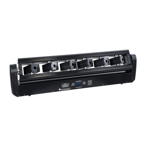 GLOBOSTAR® AMNESIA 51179 Stage Κινούμενη Ρομποτική Κεφαλή Spider Super Beam LASER 150W 2° AC 220-240V IP20 6 x 1W LASER Chip 300mW RED/638nm 100mW GREEN/531nm 600mW BLUE/442nm Πολύχρωμο RGB Dimmable DMX512 Protocol 14/35 Channels - Μ86 x Π23 x Υ9cm - 2 Χρόνια Εγγύηση